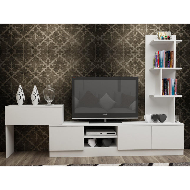 TV szekrény Team - White-VASBÚTOR
