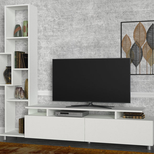 TV szekrény Tulip - White-VASBÚTOR
