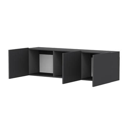 TV szekrény White - Anthracite-VASBÚTOR