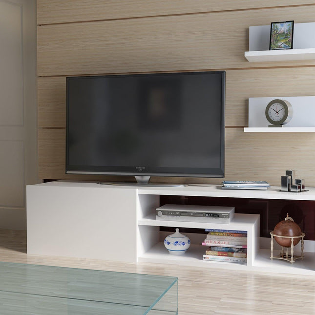 TV szekrény Zeplin - White-VASBÚTOR