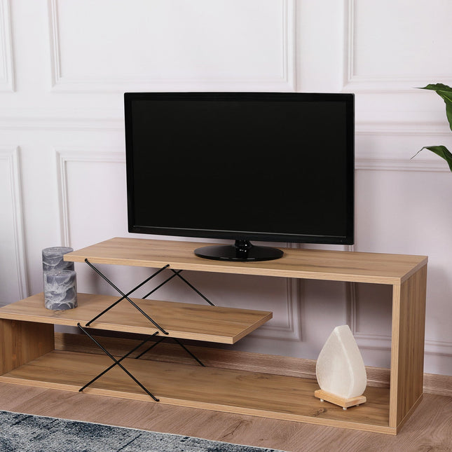 TV szekrény Zigzag - Oak-VASBÚTOR
