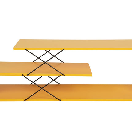 TV szekrény Zigzag - Sárga-VASBÚTOR