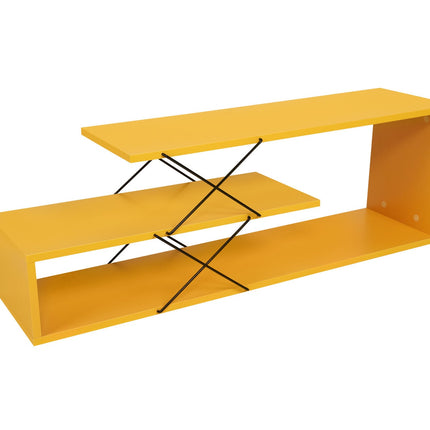 TV szekrény Zigzag - Sárga-VASBÚTOR