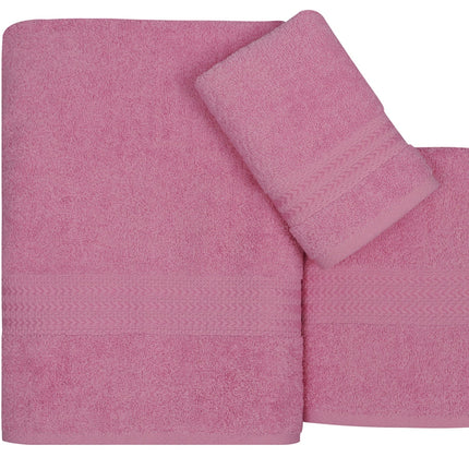 Törölköző Szett (3 db) Rainbow - Pink-VASBÚTOR
