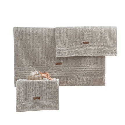 Törölköző Szett (3 db) Wellness - Bézs-VASBÚTOR