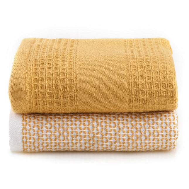 Vendégtörölköző Szett (2 db) Betty - Mustard-VASBÚTOR