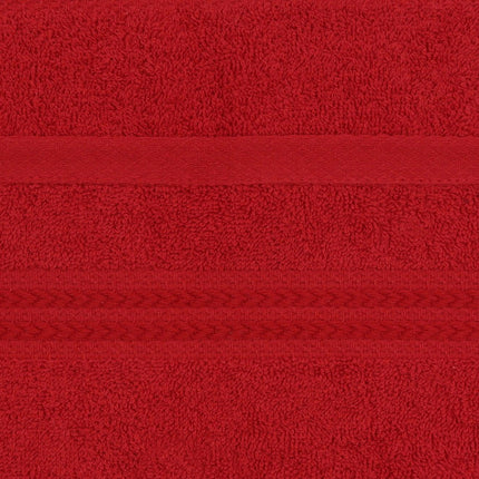 Vendégtörölköző Szett (6 db) Rainbow - Piros-VASBÚTOR