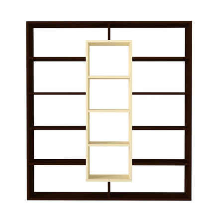 könyvespolc Ample - Birch, Wenge-VASBÚTOR