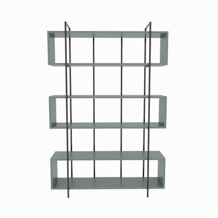 könyvespolc Bruti - Green, Black-VASBÚTOR
