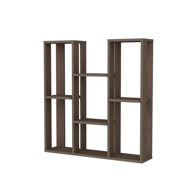 könyvespolc Nevada - Walnut-VASBÚTOR