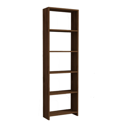 könyvespolc New - Walnut-VASBÚTOR