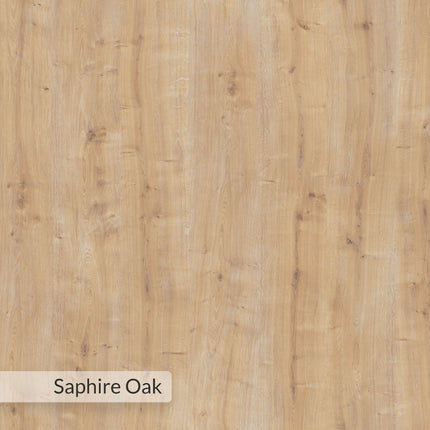 könyvespolc Paleo - Sapphire, Oak-VASBÚTOR