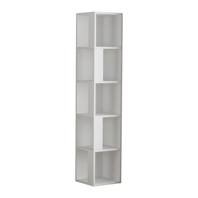 könyvespolc Piano - White-VASBÚTOR