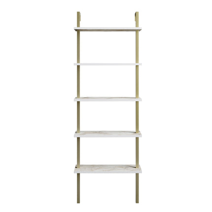 könyvespolc Piante - White, Gold-VASBÚTOR