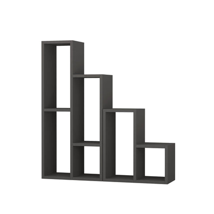 könyvespolc Sule - Anthracite-VASBÚTOR